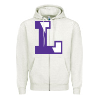 Oatmeal Heather boston latin school Zipper Hoodie - linhVisuals