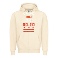 Sandshell vintage washington d.c crank that go go music design gift. t shirt Zipper Hoodie - linhVisuals