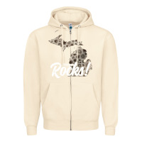 Sandshell great lakes shaped men women petoskey stone michigan rocks pullover ho Zipper Hoodie - linhVisuals