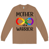 Toasted Coconut Mother Of Warrior Long Sleeve Tee - CowhideDigitalArt