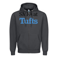 Smoke SMFA at Tufts Zipper Hoodie - linhVisuals