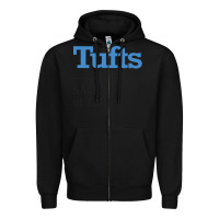 Black SMFA at Tufts Zipper Hoodie - linhVisuals