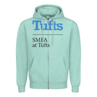 Seafoam SMFA at Tufts Zipper Hoodie - linhVisuals