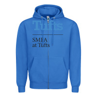True Royal SMFA at Tufts Zipper Hoodie - linhVisuals