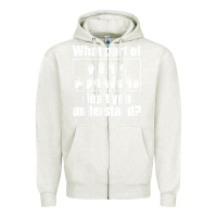 Oatmeal Heather funny sign language gift men women hand symbol interpreter t shirt Zipper Hoodie - linhVisuals