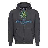 Smoke bryn mawr school Zipper Hoodie - linhVisuals