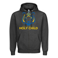 Charcoal Heather connelly school of the holy child Zipper Hoodie - linhVisuals