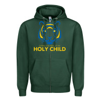 Sports Green connelly school of the holy child Zipper Hoodie - linhVisuals