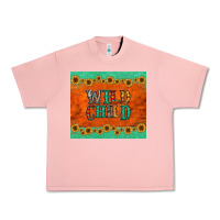 Salmon western wild child Urban Heavy Tee - Jasminsmagicworld