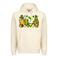 Sandshell st patrick's day coffee cups with gnome Premium Hoodie - Artiststas