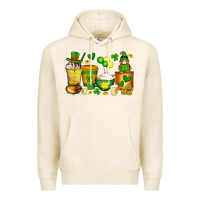 Tofu st patrick's day coffee cups with gnome Premium Hoodie - Artiststas