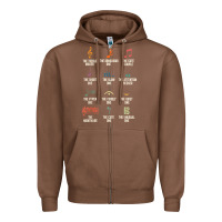 Chestnut musical notes symbol definition   humor musician t shirt Zipper Hoodie - linhVisuals