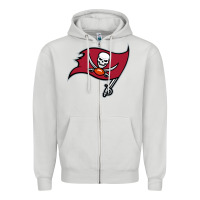 Dove Grey Team Of Tampa Bay American Football Zipper Hoodie - linhVisuals