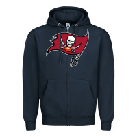 Navy Team Of Tampa Bay American Football Zipper Hoodie - linhVisuals