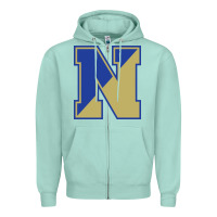 Seafoam norwell high school Zipper Hoodie - linhVisuals