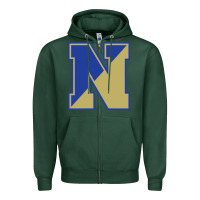 Sports Green norwell high school Zipper Hoodie - linhVisuals