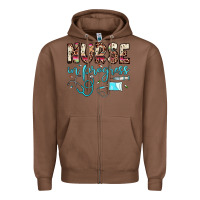 Chestnut nurse in progress Zipper Hoodie - JahusDesignShop