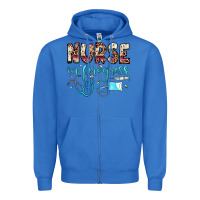 True Royal nurse in progress Zipper Hoodie - JahusDesignShop