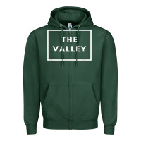 Sports Green san fernando valley sfv valley los angeles trendy design t shirt Zipper Hoodie - linhVisuals