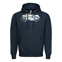 Indian Scout Motorcycle Zipper Hoodie | Teevron