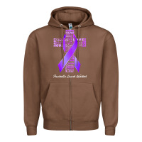 Chestnut pancreatic cancer t shirtfaith hope love pancreatic cancer warrior t s Zipper Hoodie - linhVisuals