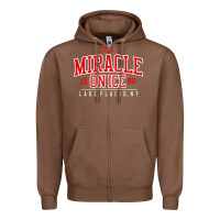 Chestnut miracle on ice Zipper Hoodie - linhVisuals