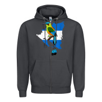 Smoke nicaragua guardabarranco, nicaragua t shirt Zipper Hoodie - linhVisuals