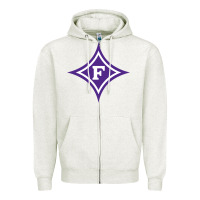 Oatmeal Heather furma Zipper Hoodie - linhVisuals