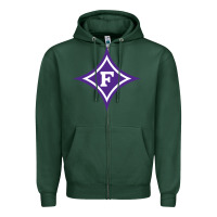 Sports Green furma Zipper Hoodie - linhVisuals