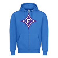 True Royal furma Zipper Hoodie - linhVisuals