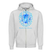 Dove Grey prostate cancer awareness t shirtprostate cancer awareness we don't kn Zipper Hoodie - linhVisuals
