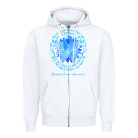 White prostate cancer awareness t shirtprostate cancer awareness we don't kn Zipper Hoodie - linhVisuals