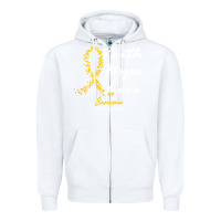 White sarcoma awareness t  shirt sarcoma awareness faith hope love   in this Zipper Hoodie - linhVisuals