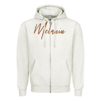 Oatmeal Heather womens melanin for black history v neck t shirt Zipper Hoodie - linhVisuals