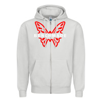 Dove Grey Benchmade Zipper Hoodie - linhVisuals