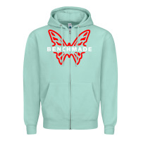 Seafoam Benchmade Zipper Hoodie - linhVisuals