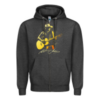 Charcoal Heather Kenny Chesney Fresh Design Zipper Hoodie - linhVisuals