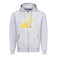 Heather Grey Kenny Chesney Fresh Design Zipper Hoodie - linhVisuals