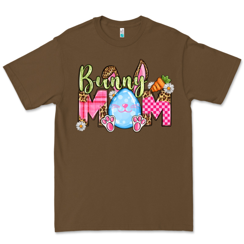 Easter Day Bunny Mom Premium Tee by OliviaCreatesArt | Teevron