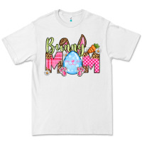 White Easter Day Bunny mom Premium Tee - OliviaCreatesArt