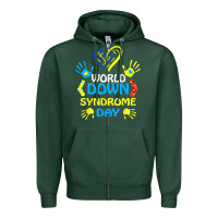 World Down Syndrome Day T Shirt Support And Awareness 3.21 T Shirt Zipper Hoodie | Teevron