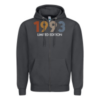 Smoke retro 29 years vintage 1993 limited edition 29th birthday t shirt Zipper Hoodie - linhVisuals