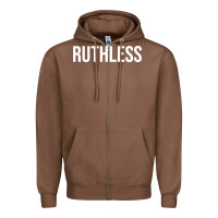 Chestnut ruthless sweatshirt Zipper Hoodie - linhVisuals