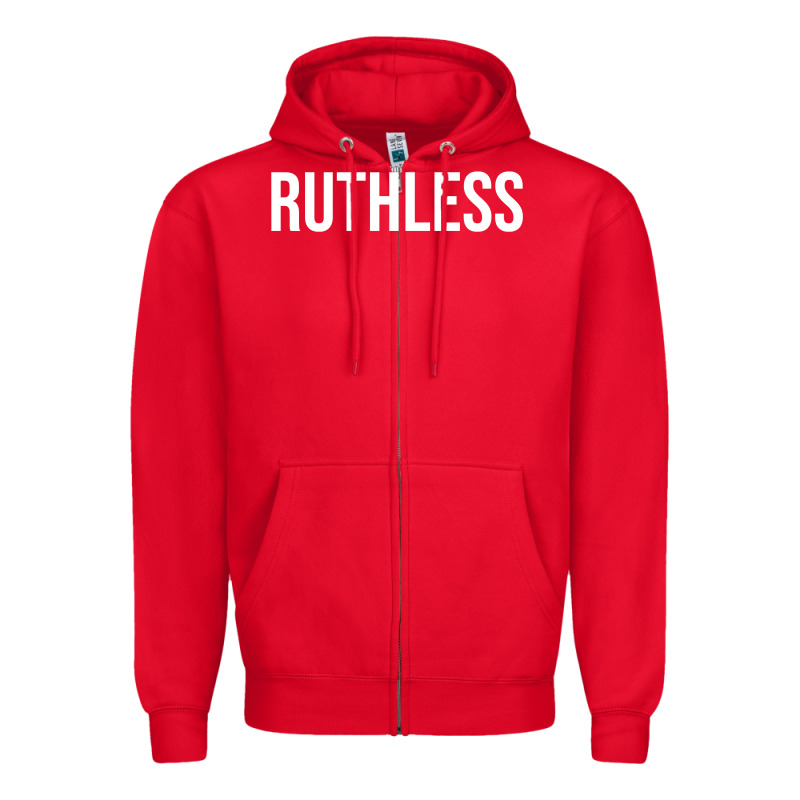 Ruthless Sweatshirt Zipper Hoodie by linhVisuals | Teevron
