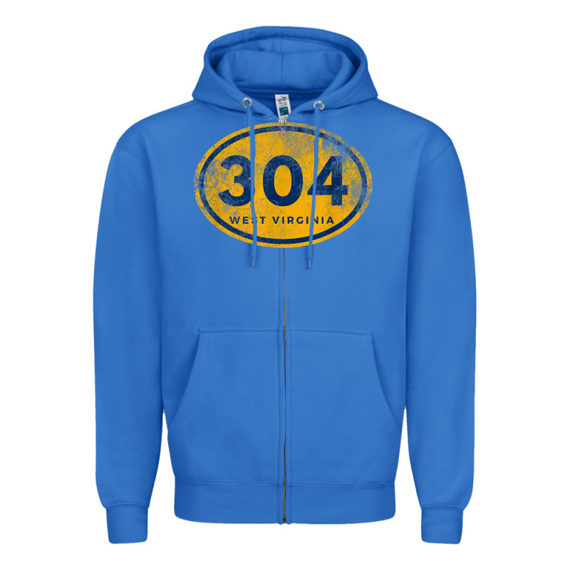 304 West Virginia Home T Shirt Zipper Hoodie by linhVisuals | Teevron