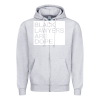 Heather Grey black lawyers are dope sweatshirt Zipper Hoodie - linhVisuals