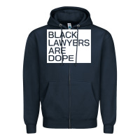 Navy black lawyers are dope sweatshirt Zipper Hoodie - linhVisuals