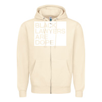 Sandshell black lawyers are dope sweatshirt Zipper Hoodie - linhVisuals
