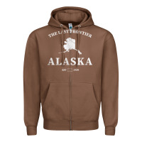 Chestnut alaska the last frontier t shirt Zipper Hoodie - linhVisuals