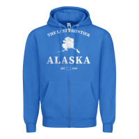 True Royal alaska the last frontier t shirt Zipper Hoodie - linhVisuals